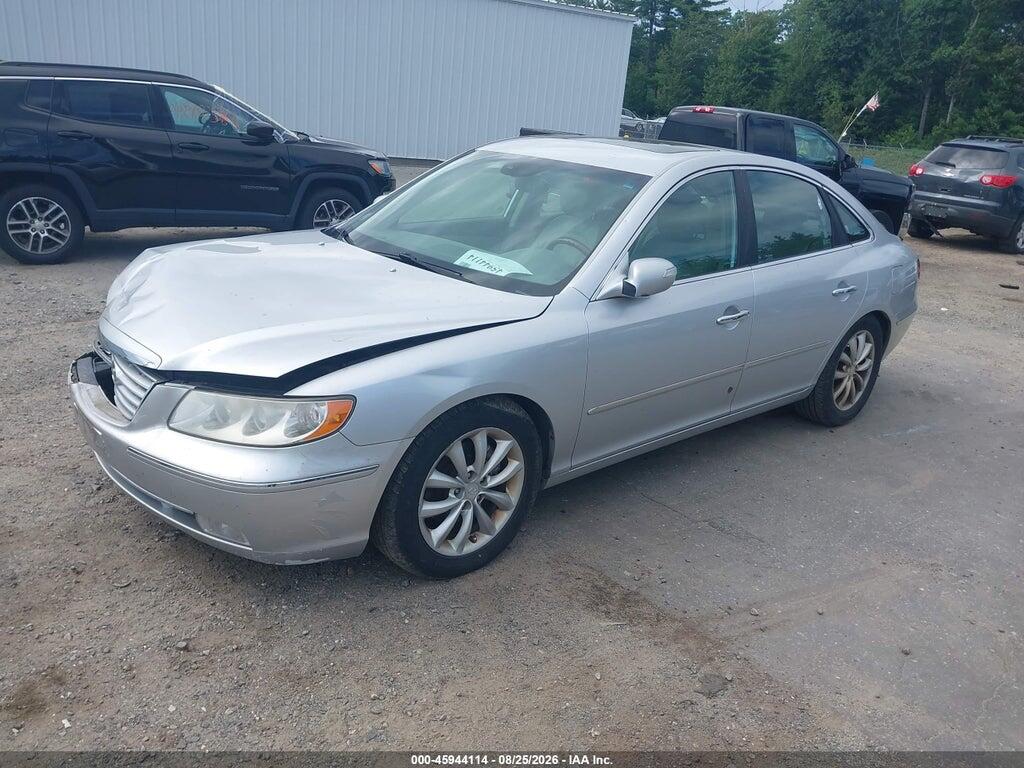 KMHFC46F68A332207 2008 HYUNDAI AZERA photo no. 2