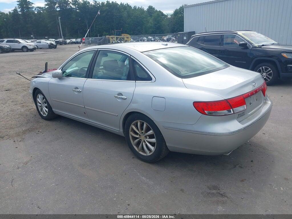 KMHFC46F68A332207 2008 HYUNDAI AZERA photo no. 3