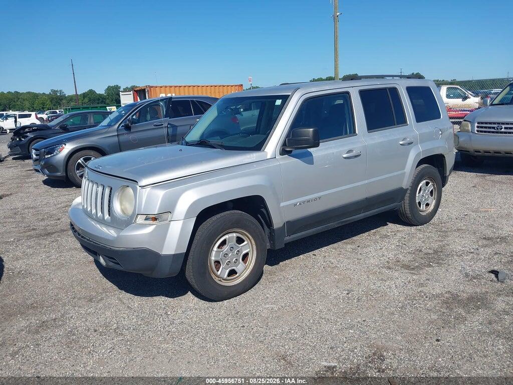 1C4NJPBA6CD622312 2012 JEEP PATRIOT photo no. 2