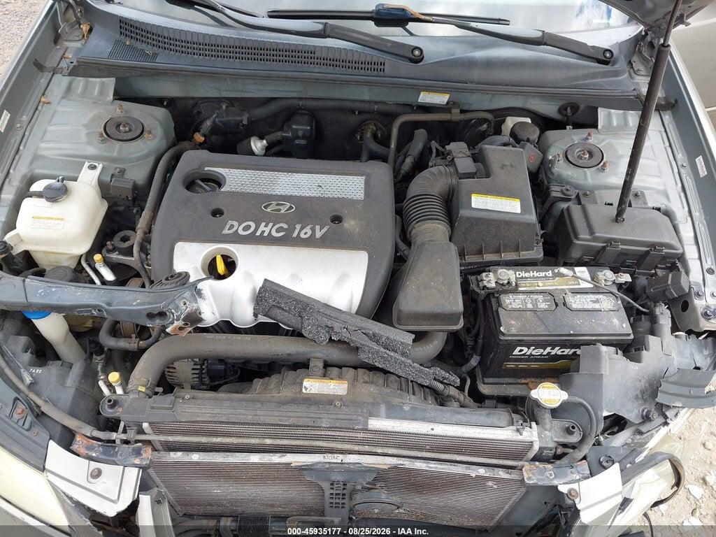5NPET46C97H281587 2007 HYUNDAI SONATA photo no. 10