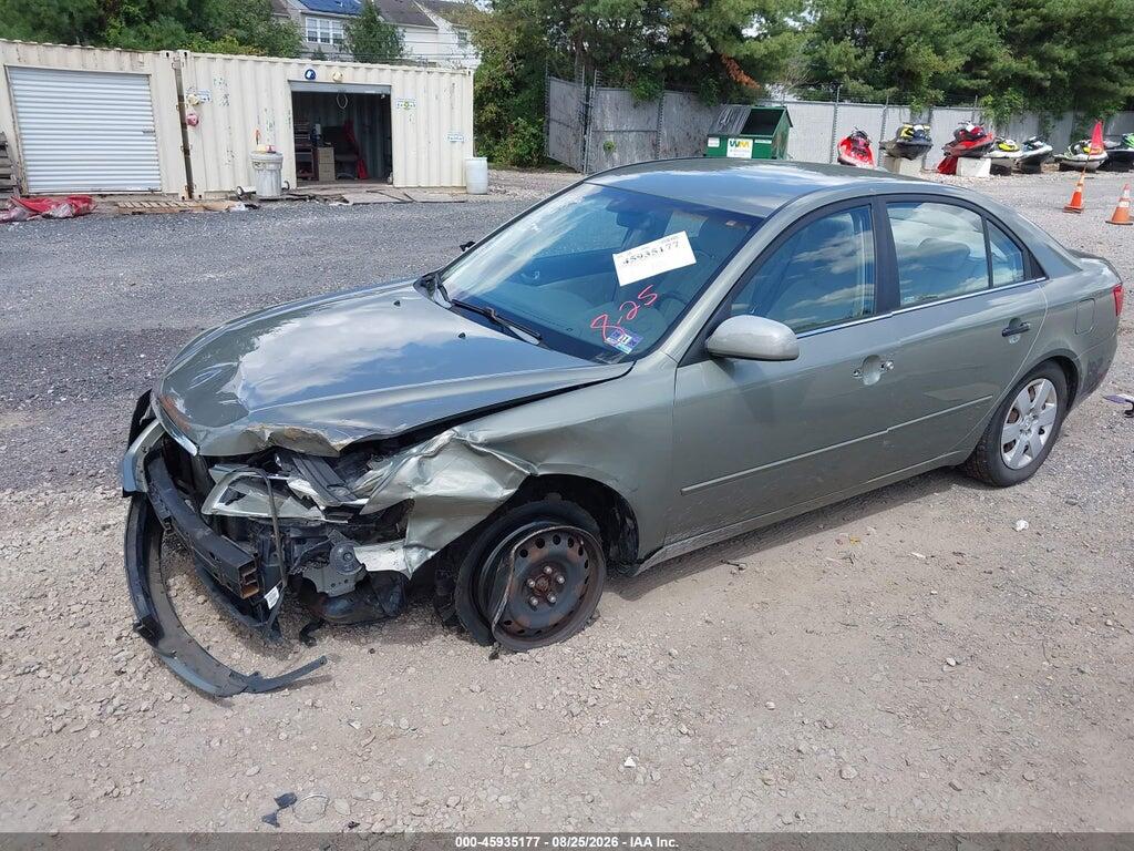 5NPET46C97H281587 2007 HYUNDAI SONATA photo no. 2