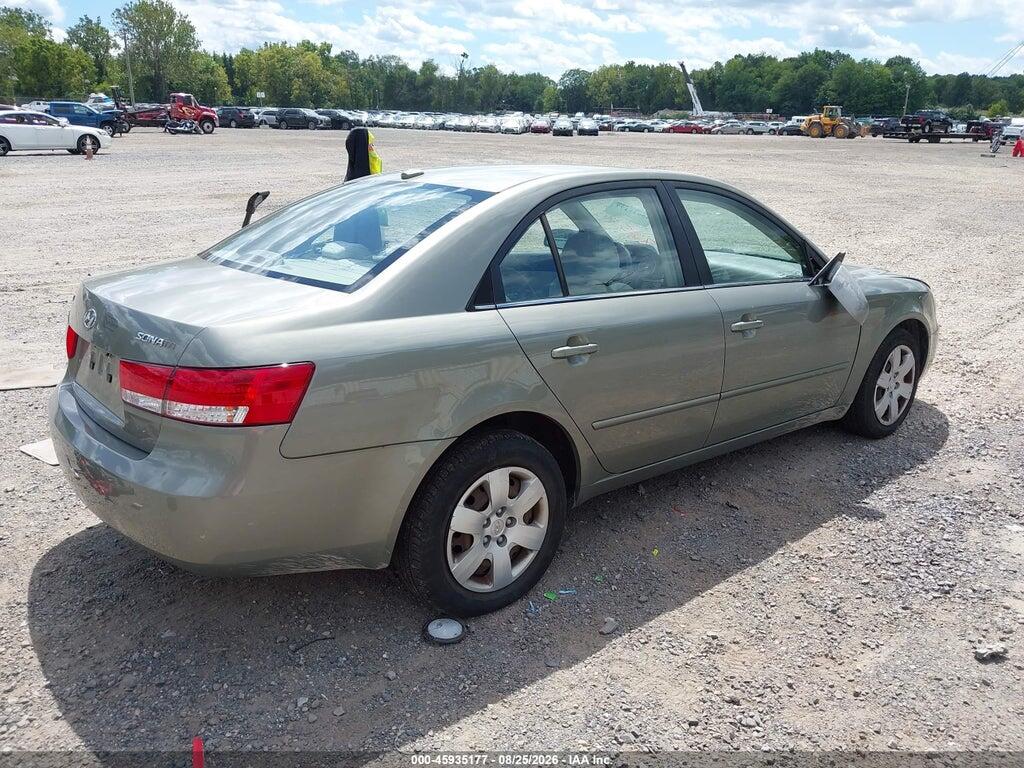 5NPET46C97H281587 2007 HYUNDAI SONATA photo no. 4