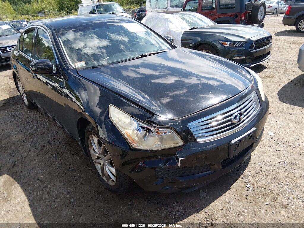2008 INFINITI G35X JNKBV61F38M252716