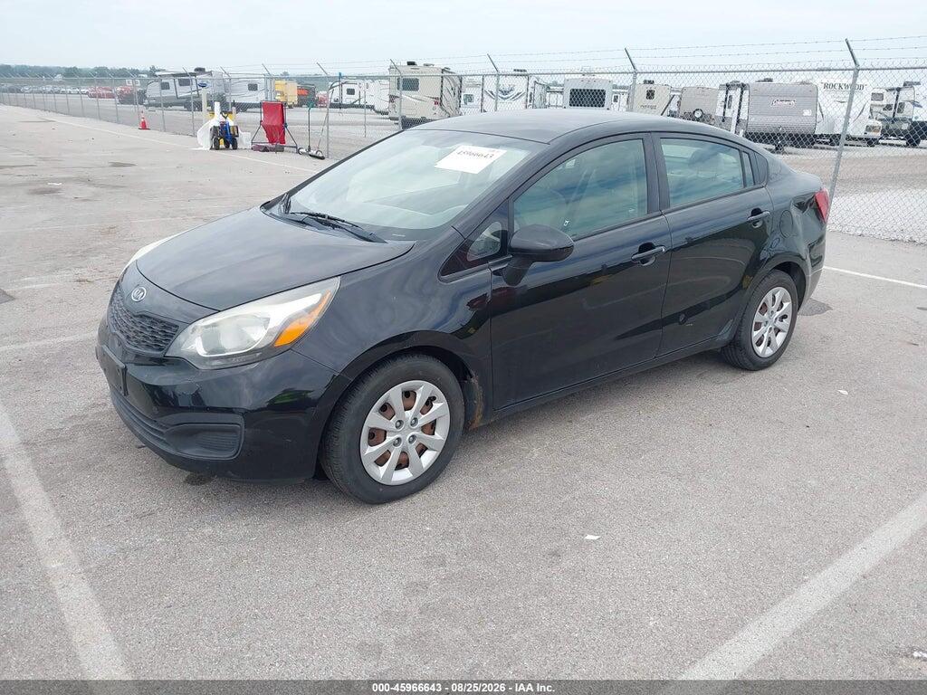 KNADM4A38C6047202 2012 KIA RIO photo no. 2
