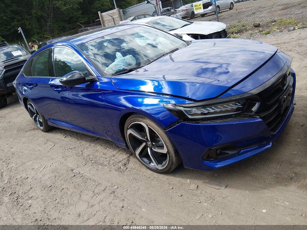 2022 HONDA ACCORD 1HGCV2F31NA022734