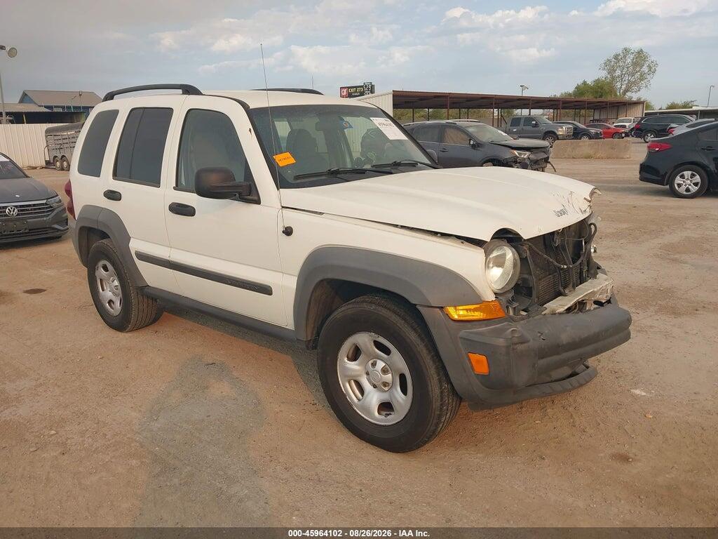 2007 JEEP LIBERTY 1J4GK48K97W516414