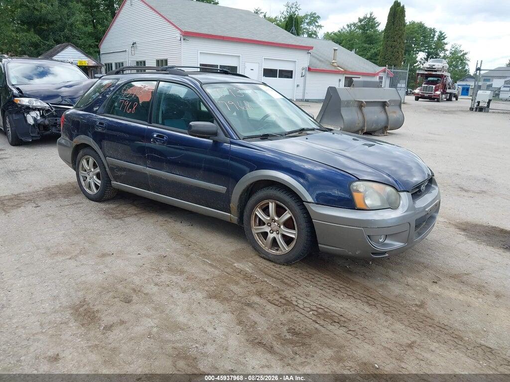 2005 SUBARU IMPREZA OUTBACK SPORT JF1GG685X5H817021