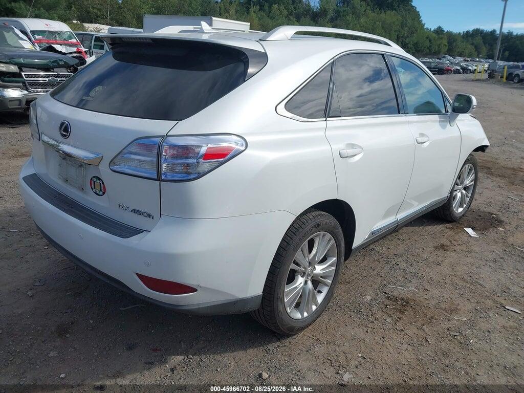 JTJBC1BA7C2428519 2012 LEXUS RX 450H photo no. 4