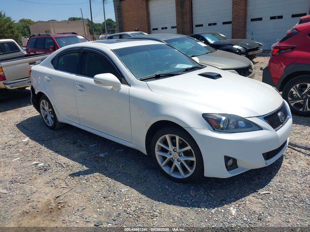 2012 LEXUS IS 250 JTHCF5C25C5056589