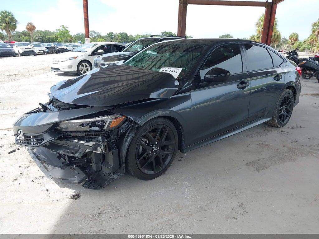 2HGFE2F56NH603887 2022 HONDA CIVIC photo no. 2