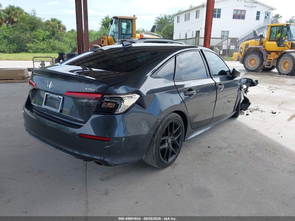 2HGFE2F56NH603887 2022 HONDA CIVIC photo no. 4