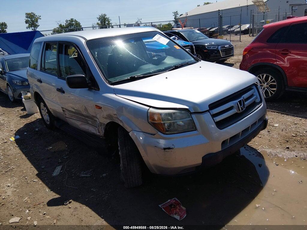 2006 HONDA PILOT 2HKYF18126H545116