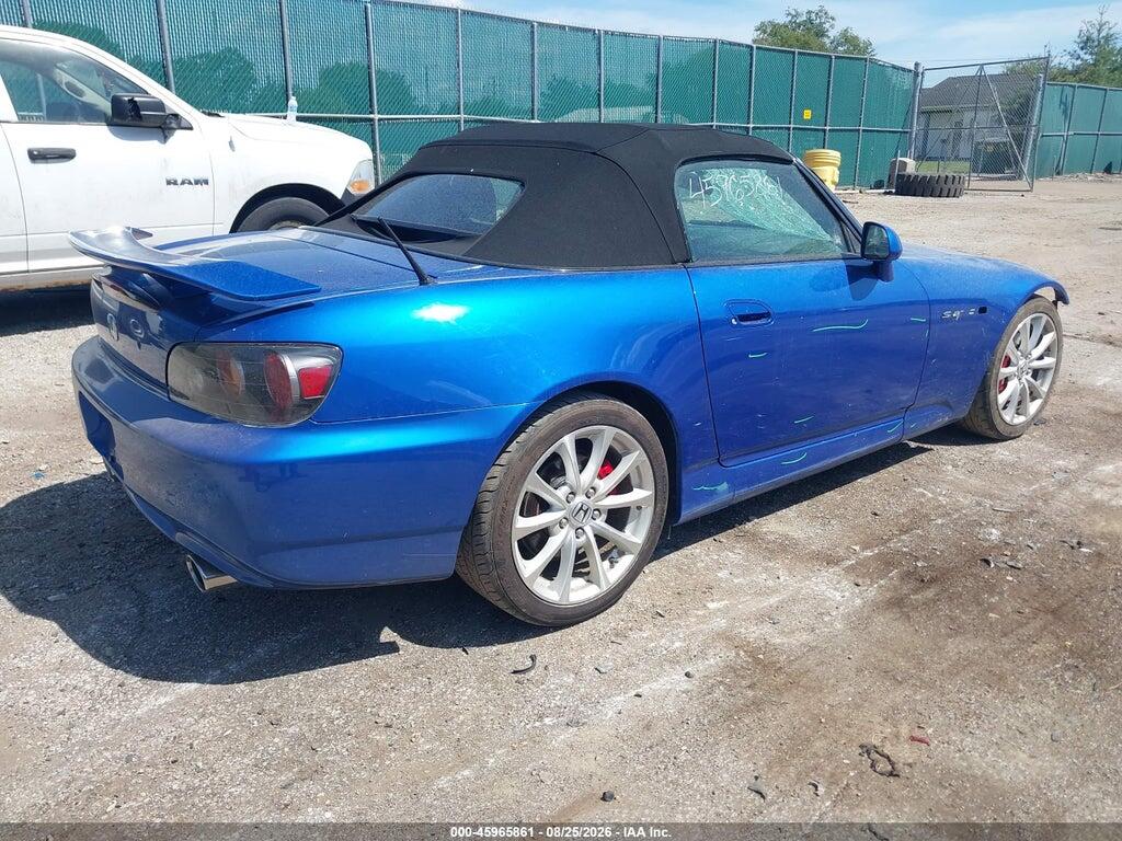JHMAP21436S001958 2006 HONDA S2000 photo no. 4