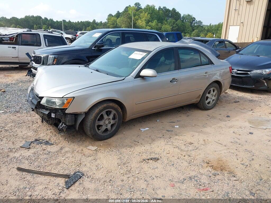 5NPEU46FX6H149427 2006 HYUNDAI SONATA photo no. 2