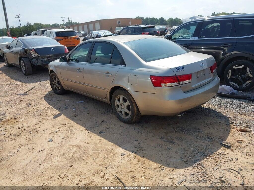 5NPEU46FX6H149427 2006 HYUNDAI SONATA photo no. 3