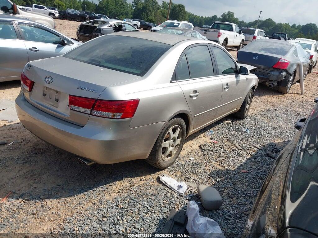 5NPEU46FX6H149427 2006 HYUNDAI SONATA photo no. 4