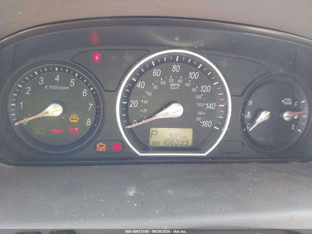5NPEU46FX6H149427 2006 HYUNDAI SONATA photo no. 7