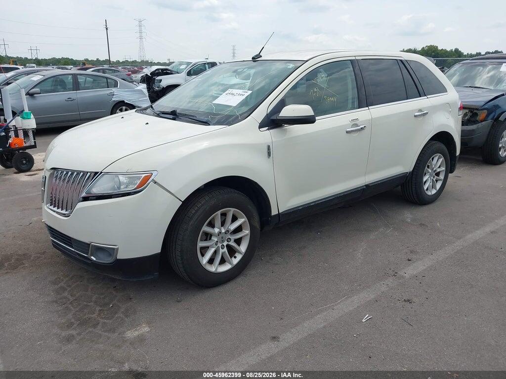 2LMDJ6JK2CBL03897 2012 LINCOLN MKX photo no. 2