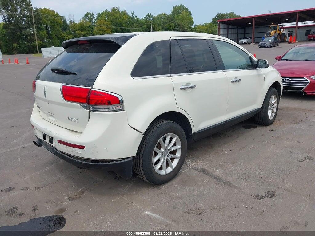 2LMDJ6JK2CBL03897 2012 LINCOLN MKX photo no. 4