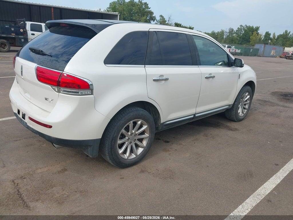 2LMDJ6JK4CBL00340 2012 LINCOLN MKX photo no. 4