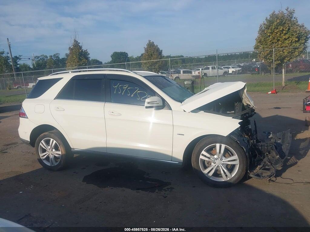 4JGDA5HBXCA016606 2012 MERCEDES-BENZ ML 350 photo no. 12