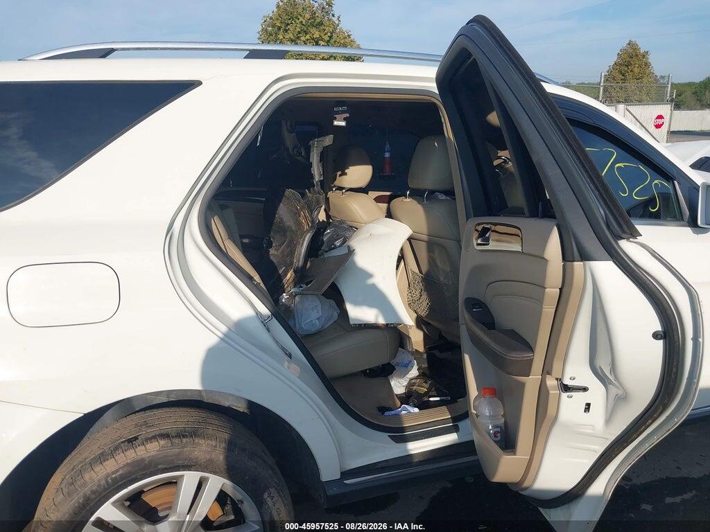 4JGDA5HBXCA016606 2012 MERCEDES-BENZ ML 350 photo no. 8