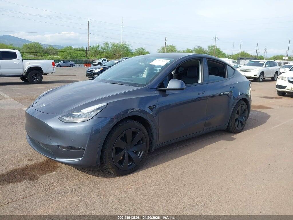 7SAYGAEEXNF366830 2022 TESLA MODEL Y photo no. 2