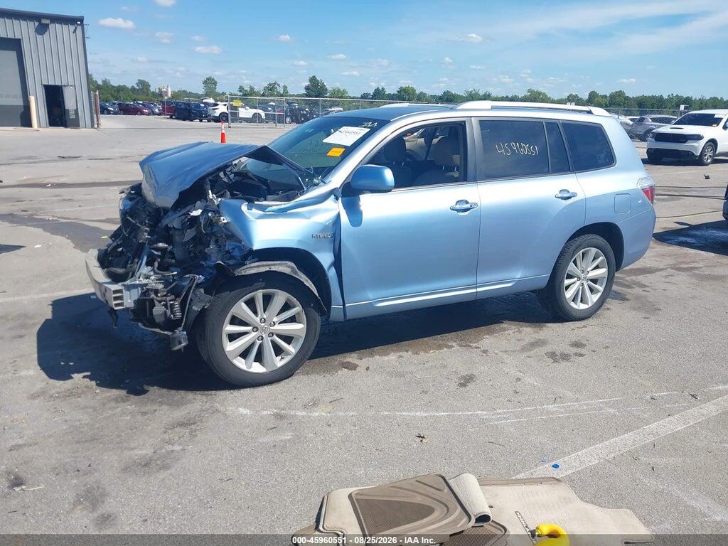 JTEEW44A292036428 2009 TOYOTA HIGHLANDER HYBRID photo no. 2
