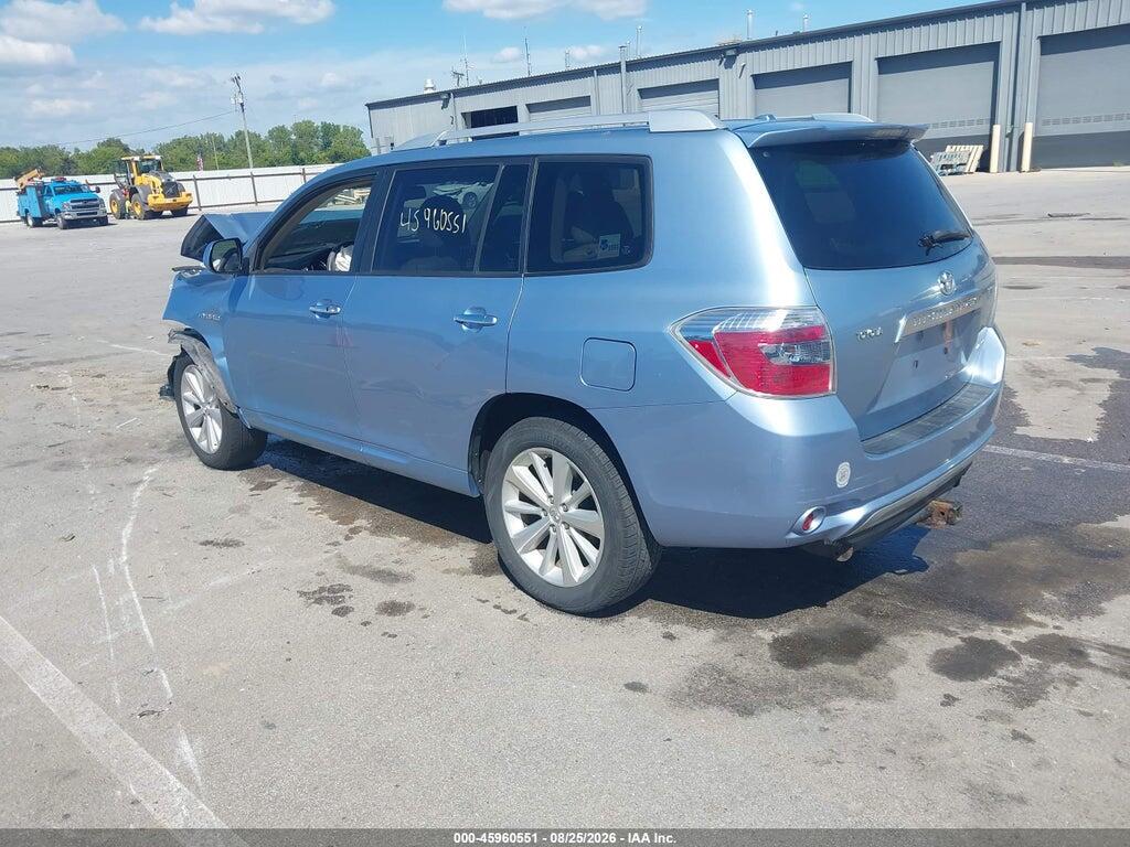 JTEEW44A292036428 2009 TOYOTA HIGHLANDER HYBRID photo no. 3