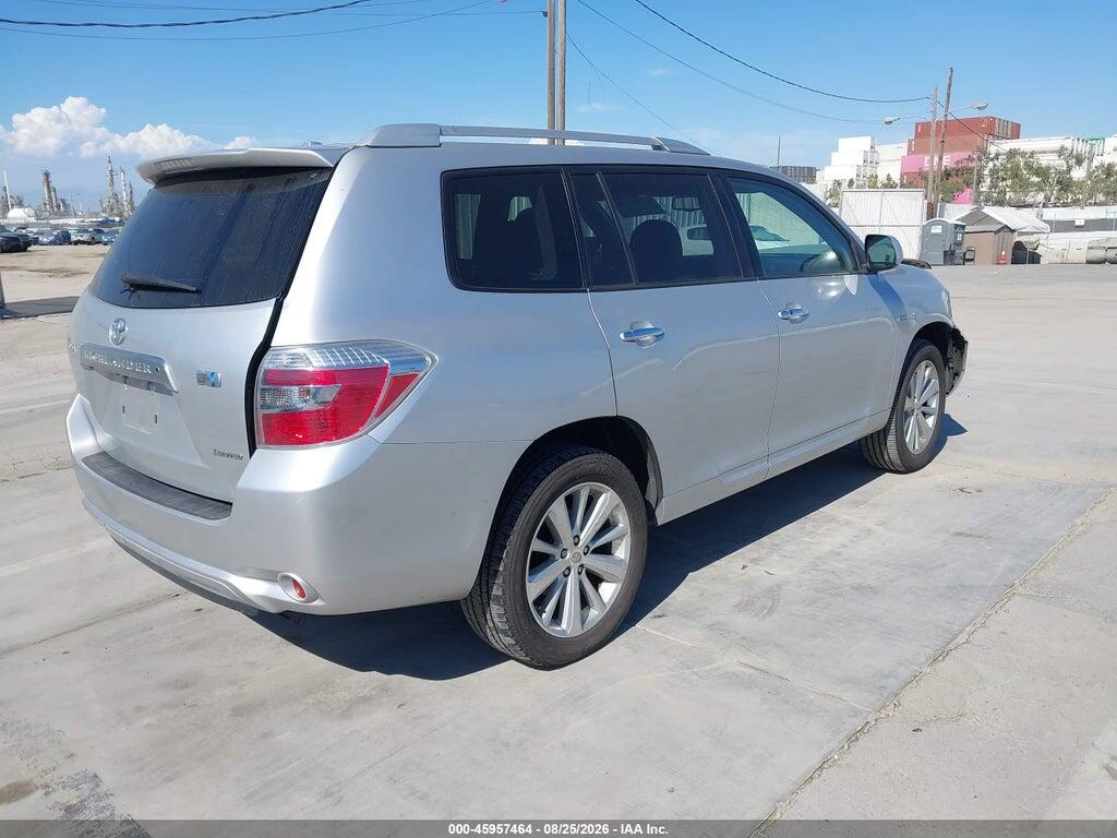 JTEEW44A092027694 2009 TOYOTA HIGHLANDER HYBRID photo no. 4
