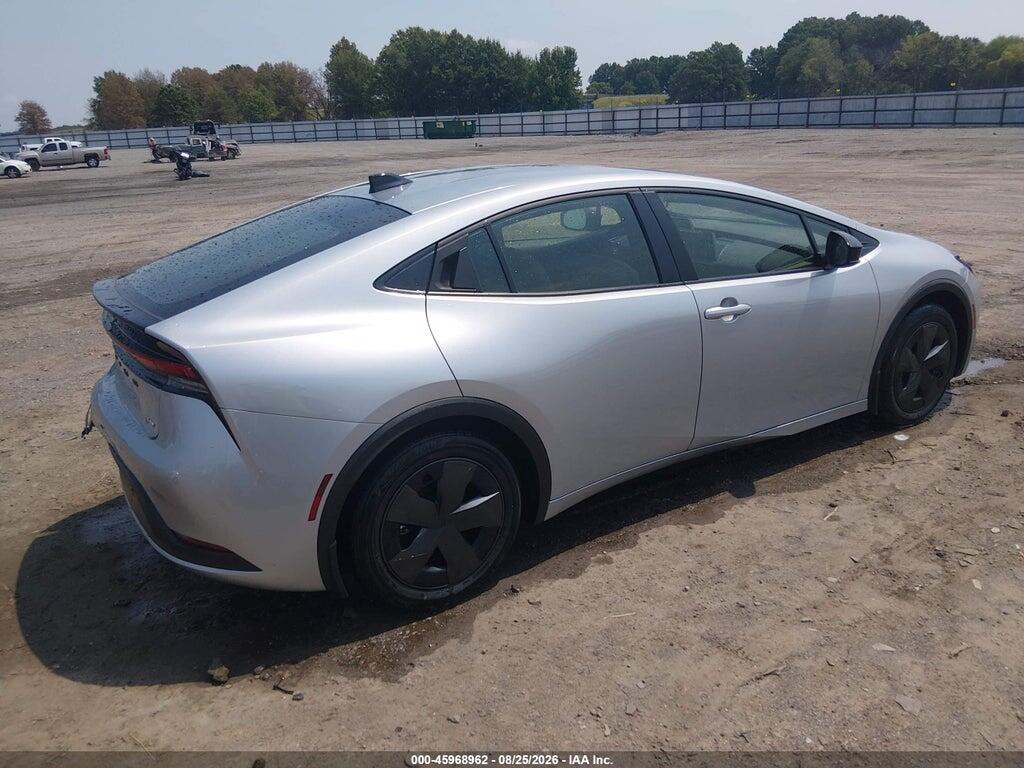 JTDACAAUXT3071857 2026 TOYOTA PRIUS photo no. 4
