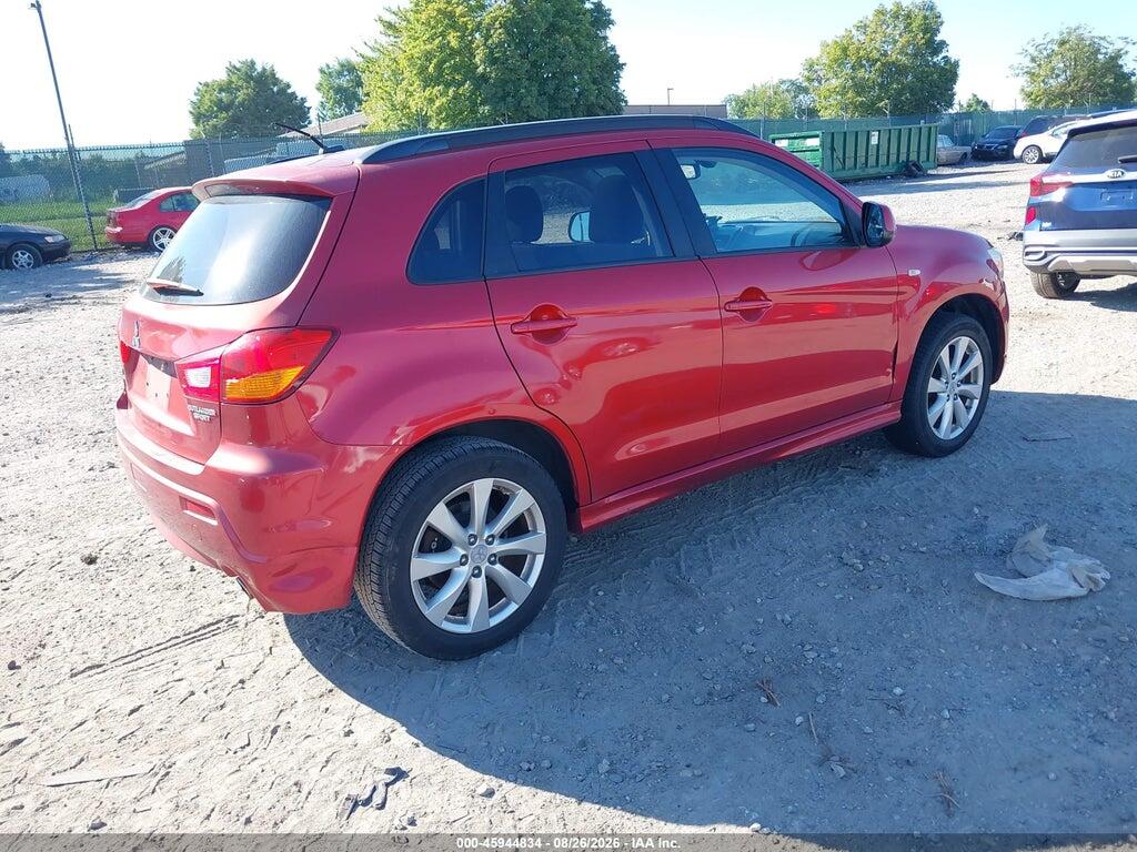 JA4AR4AU8CZ007209 2012 MITSUBISHI OUTLANDER SPORT photo no. 4
