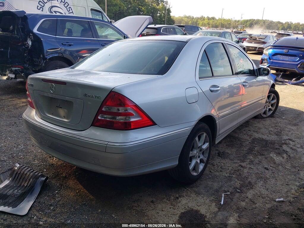 WDBRF92H47F930115 2007 MERCEDES-BENZ C 280 photo no. 4