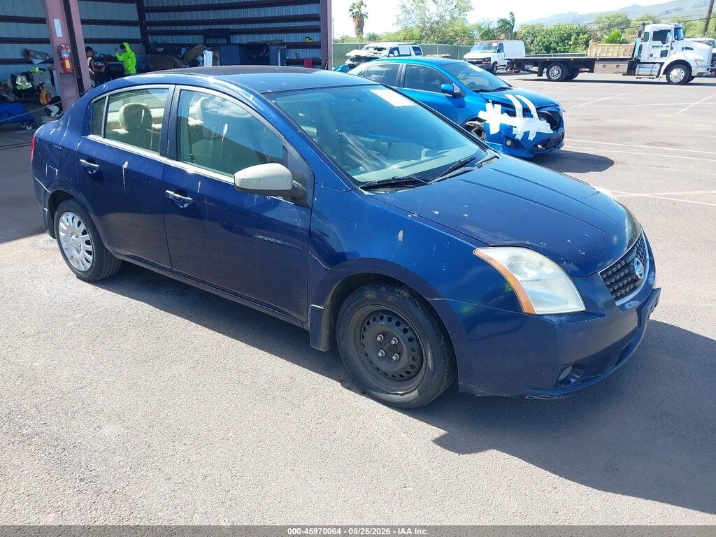 2008 NISSAN SENTRA 3N1AB61E88L727514