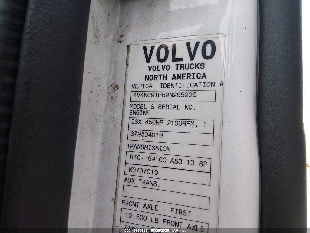 4V4NC9TH69N266906 2009 VOLVO VN photo no. 7