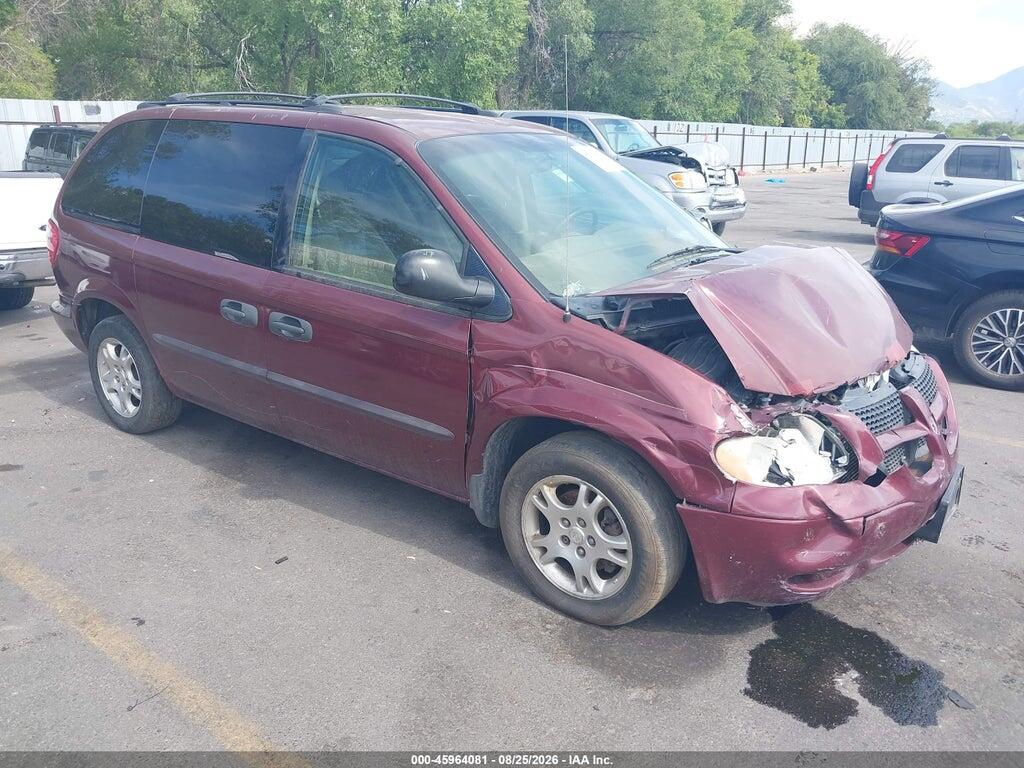 2003 DODGE CARAVAN 1D4GP25R33B246162