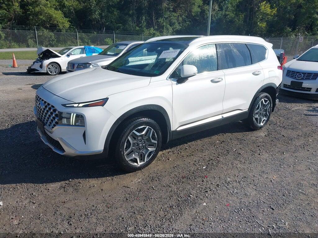 KM8S3DA15NU044246 2022 HYUNDAI SANTA FE HYBRID photo no. 2