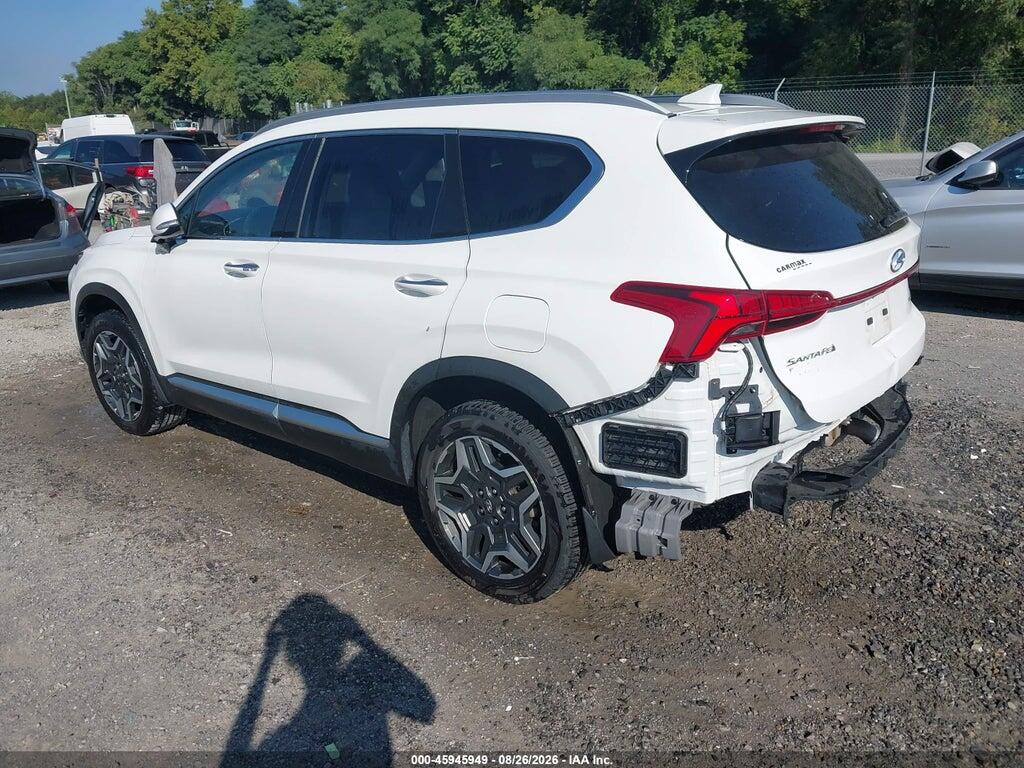 KM8S3DA15NU044246 2022 HYUNDAI SANTA FE HYBRID photo no. 3