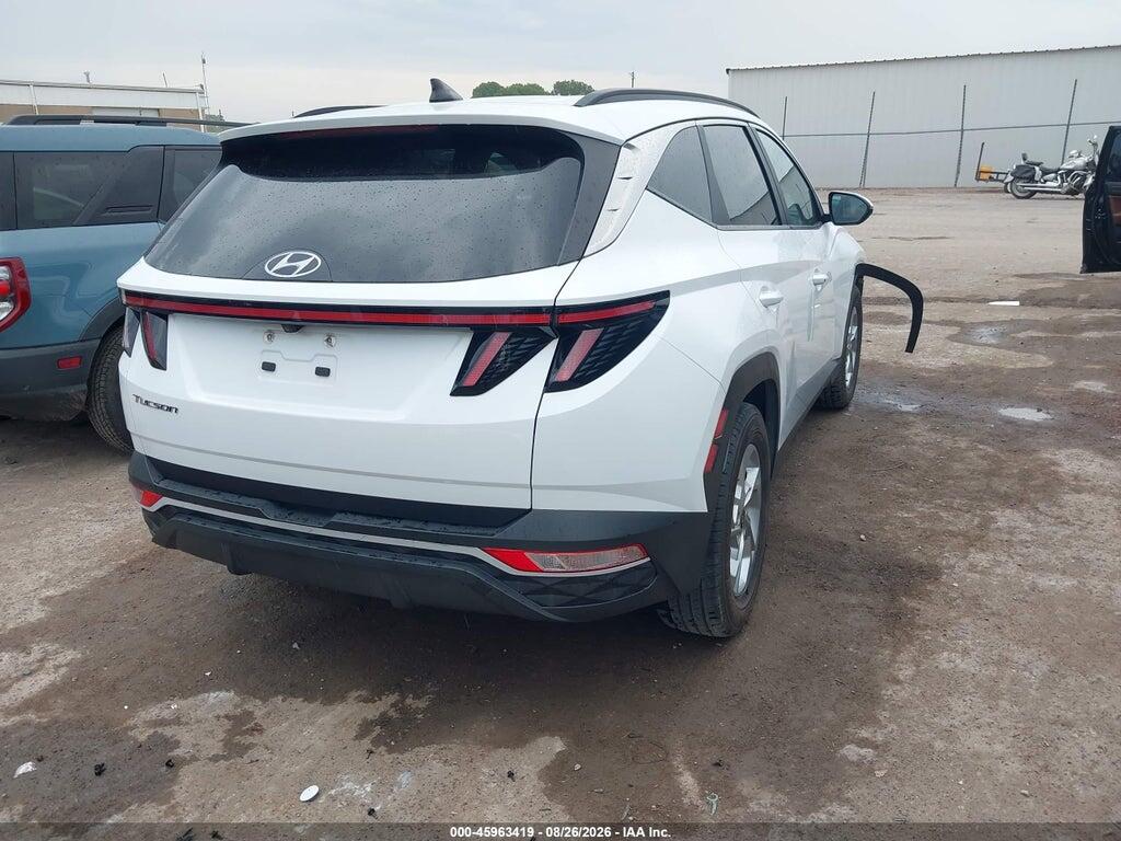 KM8JB3AE3NU020636 2022 HYUNDAI TUCSON photo no. 4