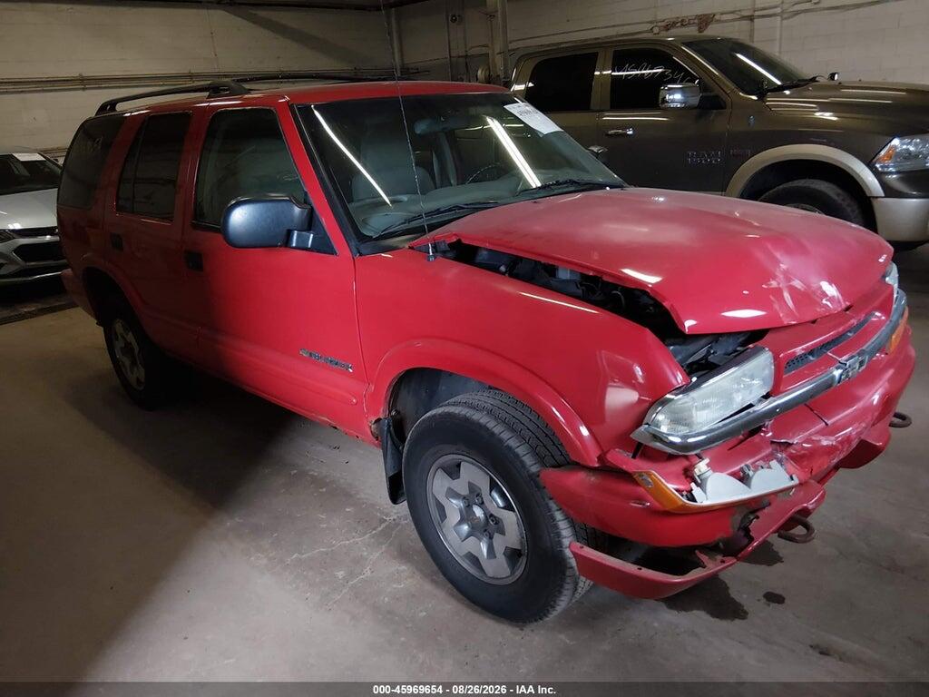 2004 CHEVROLET BLAZER 1GNDT13X24K158073