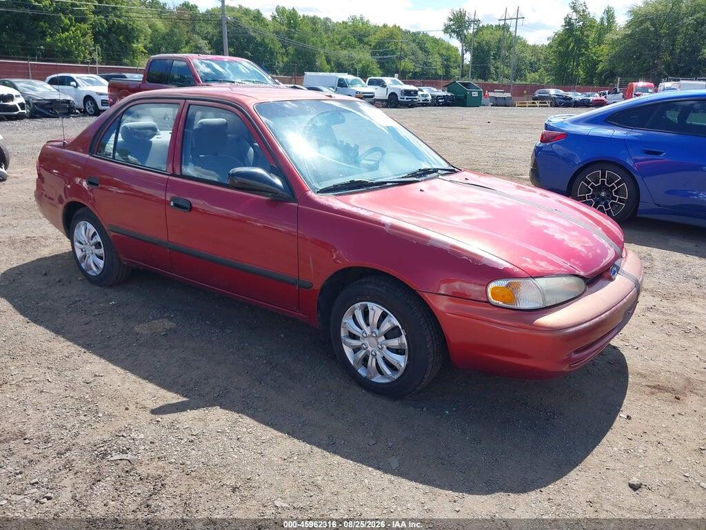 2002 CHEVROLET PRIZM 1Y1SK52872Z427088