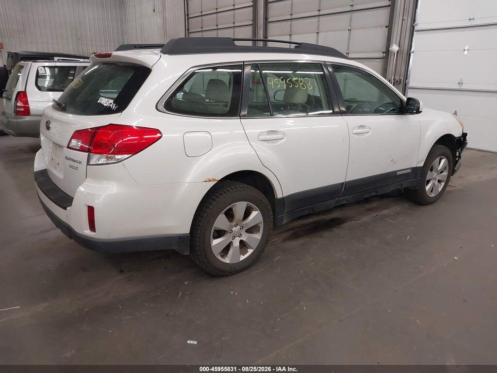 4S4BRBAC6C3206358 2012 SUBARU OUTBACK photo no. 4