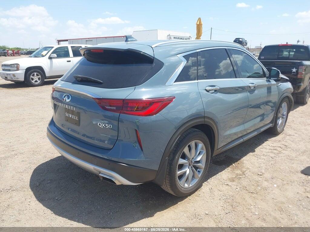 3PCAJ5BA0NF118305 2022 INFINITI QX50 photo no. 4