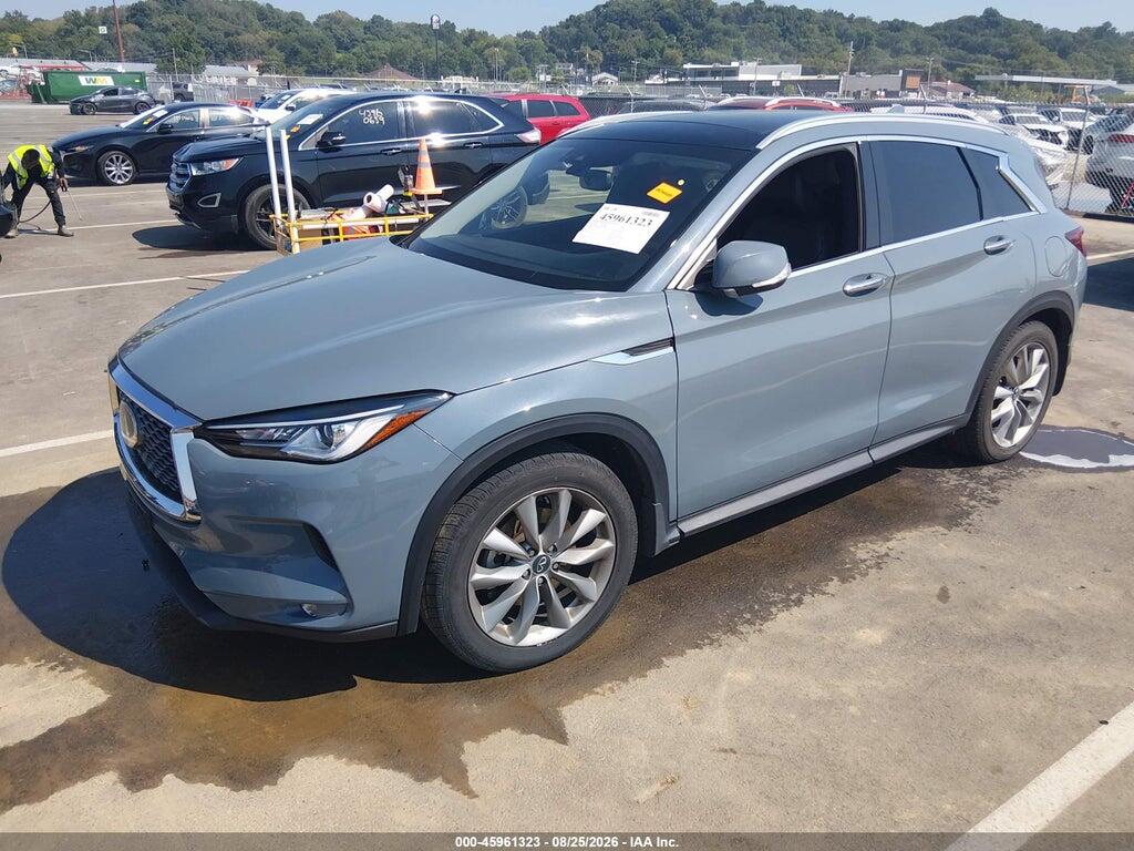 3PCAJ5BB0NF112948 2022 INFINITI QX50 photo no. 2