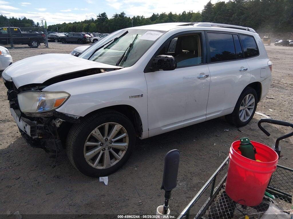 JTEEW44A582012638 2008 TOYOTA HIGHLANDER HYBRID photo no. 2