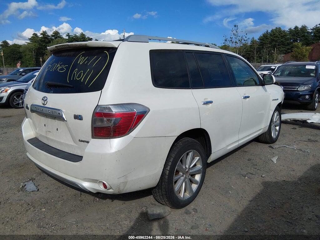 JTEEW44A582012638 2008 TOYOTA HIGHLANDER HYBRID photo no. 4
