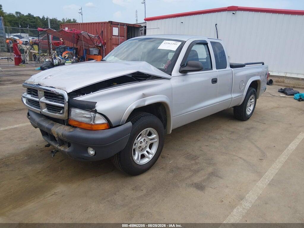 1D7GL12K54S663316 2004 DODGE DAKOTA photo no. 2