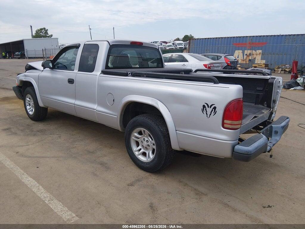 1D7GL12K54S663316 2004 DODGE DAKOTA photo no. 3