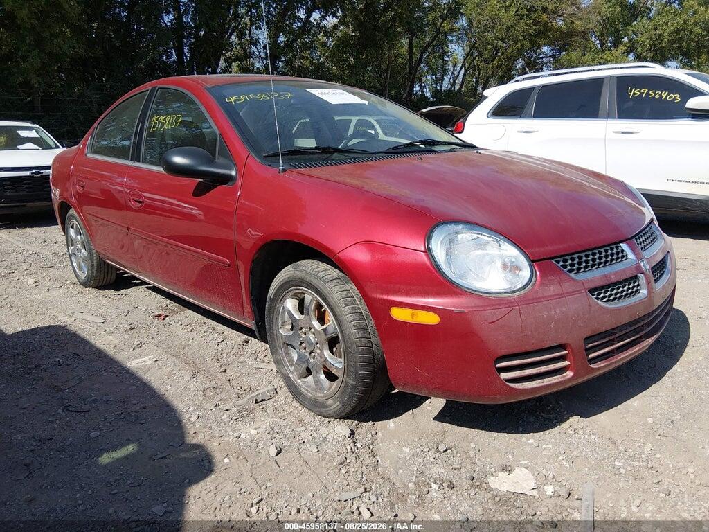 2004 DODGE NEON 1B3ES56C74D628846