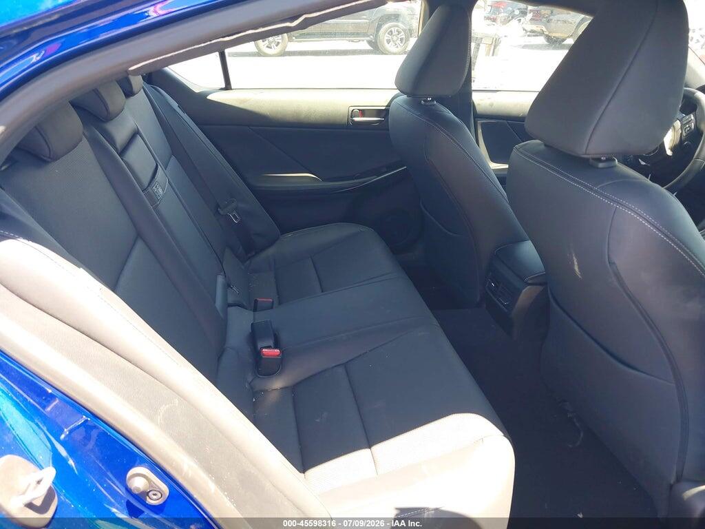 JTHBA1D25S5135731 2025 LEXUS IS 300 photo no. 8